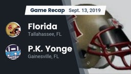 Recap: Florida  vs. P.K. Yonge  2019