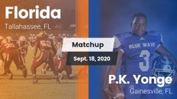 Matchup: Florida  vs. P.K. Yonge  2020