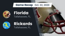 Recap: Florida  vs. Rickards  2020