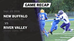 Recap: New Buffalo  vs. River Valley  2016