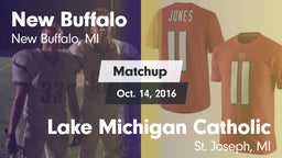 Matchup: New Buffalo High vs. Lake Michigan Catholic  2016