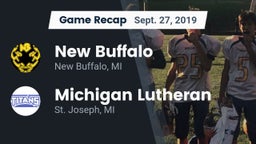 Recap: New Buffalo  vs. Michigan Lutheran  2019