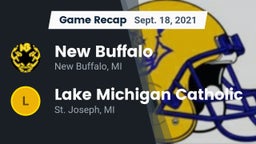 Recap: New Buffalo  vs. Lake Michigan Catholic  2021
