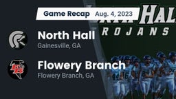 Recap: North Hall  vs. Flowery Branch  2023