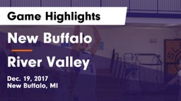 New Buffalo  vs River Valley  Game Highlights - Dec. 19, 2017