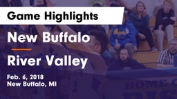 New Buffalo  vs River Valley  Game Highlights - Feb. 6, 2018
