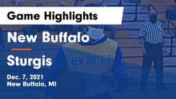 New Buffalo  vs Sturgis  Game Highlights - Dec. 7, 2021