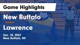 New Buffalo  vs Lawrence  Game Highlights - Jan. 18, 2022