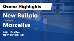 New Buffalo  vs Marcellus  Game Highlights - Feb. 14, 2023