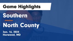Southern  vs North County  Game Highlights - Jan. 16, 2024