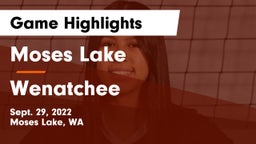 Moses Lake  vs Wenatchee  Game Highlights - Sept. 29, 2022