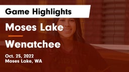 Moses Lake  vs Wenatchee  Game Highlights - Oct. 25, 2022