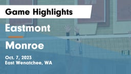 Eastmont  vs Monroe  Game Highlights - Oct. 7, 2023