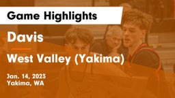 Davis  vs West Valley  (Yakima) Game Highlights - Jan. 14, 2023