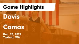Davis  vs Camas  Game Highlights - Dec. 20, 2023