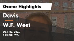 Davis  vs W.F. West  Game Highlights - Dec. 22, 2023