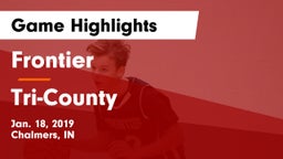 Frontier  vs Tri-County  Game Highlights - Jan. 18, 2019