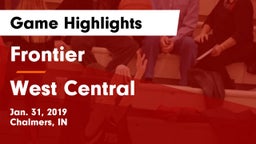 Frontier  vs West Central Game Highlights - Jan. 31, 2019