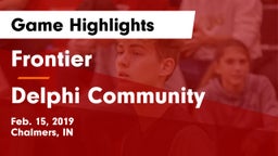 Frontier  vs Delphi Community  Game Highlights - Feb. 15, 2019