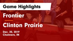 Frontier  vs Clinton Prairie  Game Highlights - Dec. 20, 2019