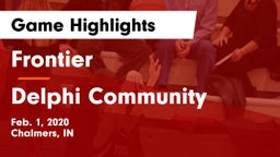 Frontier  vs Delphi Community  Game Highlights - Feb. 1, 2020