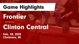 Frontier  vs Clinton Central  Game Highlights - Feb. 28, 2020
