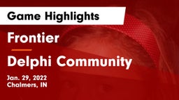 Frontier  vs Delphi Community  Game Highlights - Jan. 29, 2022