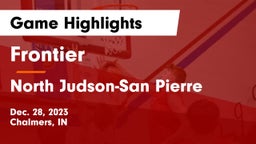 Frontier  vs North Judson-San Pierre  Game Highlights - Dec. 28, 2023