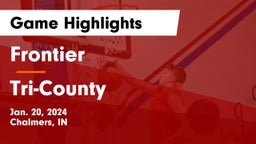 Frontier  vs Tri-County  Game Highlights - Jan. 20, 2024