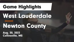 West Lauderdale  vs Newton County  Game Highlights - Aug. 30, 2022