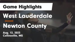 West Lauderdale  vs Newton County  Game Highlights - Aug. 12, 2023