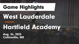 West Lauderdale  vs Hartfield Academy  Game Highlights - Aug. 26, 2023