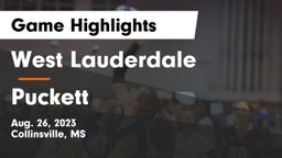 West Lauderdale  vs Puckett Game Highlights - Aug. 26, 2023
