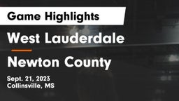 West Lauderdale  vs Newton County  Game Highlights - Sept. 21, 2023