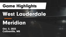 West Lauderdale  vs Meridian  Game Highlights - Oct. 2, 2023