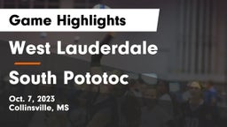 West Lauderdale  vs South Pototoc Game Highlights - Oct. 7, 2023