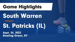 South Warren  vs St. Patricks (IL) Game Highlights - Sept. 24, 2022