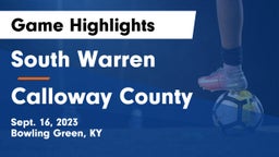 South Warren  vs Calloway County  Game Highlights - Sept. 16, 2023