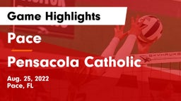 Pace  vs Pensacola Catholic  Game Highlights - Aug. 25, 2022