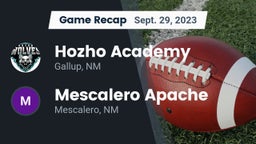 Recap: Hozho Academy vs. Mescalero Apache  2023