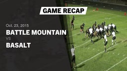 Recap: Battle Mountain  vs. Basalt  2015
