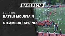 Recap: Battle Mountain  vs. Steamboat Springs  2015