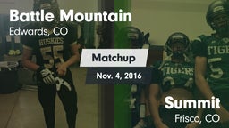 Matchup: Battle Mountain vs. Summit  2016
