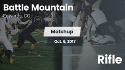 Matchup: Battle Mountain vs. Rifle 2017