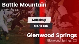 Matchup: Battle Mountain vs. Glenwood Springs  2017