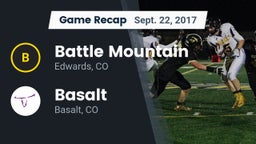 Recap: Battle Mountain  vs. Basalt  2017
