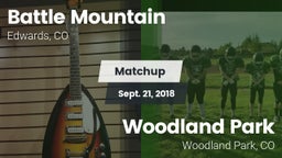 Matchup: Battle Mountain vs. Woodland Park  2018