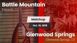 Matchup: Battle Mountain vs. Glenwood Springs  2018