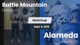 Matchup: Battle Mountain vs. Alameda  2019