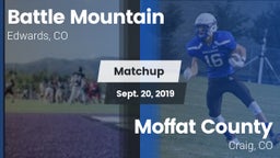 Matchup: Battle Mountain vs. Moffat County  2019